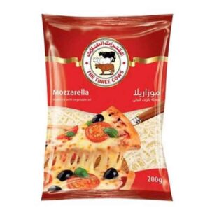 THREE COWS MOZZARELLA 200GM - Image 1