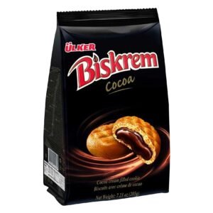 ULKER BISKREM COCOA COOKIES 205GM - Image 1