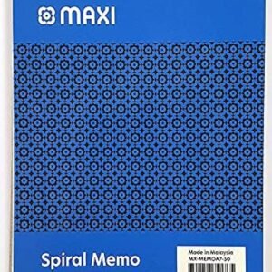 MAXI SPIRAL MEMO BOOK A7-50 - Image 1