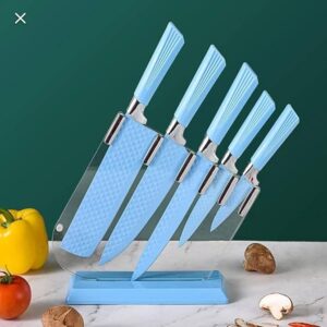 KNIFE SET BLUE - Image 1