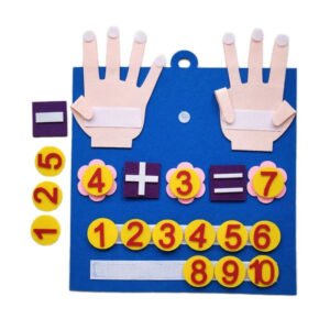 KID FELT FINGER NUMBER TOYS - Image 1