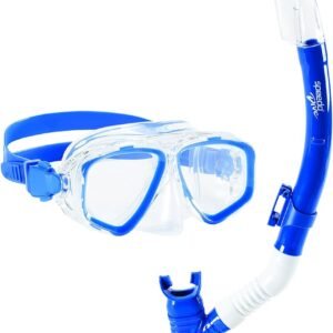 SEA DIVING MASK SET - BLUE - Image 1