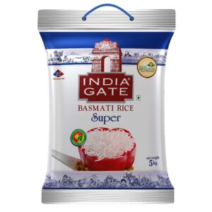INDIA GATE BASMATHI SUPER RICE 5KG - Image 1