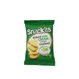 SNACKITS CRACKERS SOUR CREAM & ONION 26GM/pc - Image 1
