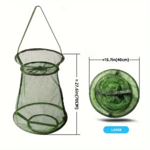 Large Nylon Folding Fishing Net - Image 1