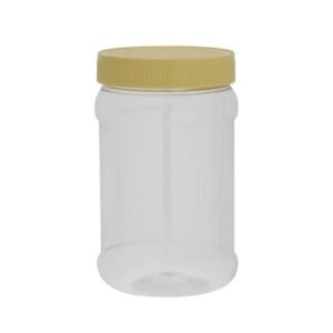 R/F 500ML Round Pet Jar With Cap RF11095 - Image 1