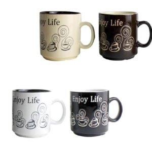 R/F STONE WARE MUG 9OZ RF5937 - Image 1