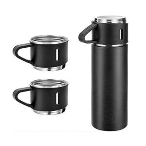 SS Vacuum Bottle with Cup Lid - Image 1