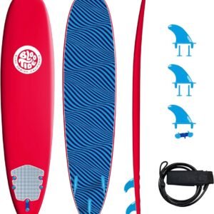 Surf board Blue & Red - Image 1