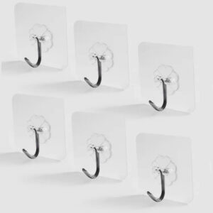 PLASTIC SELT ADHESIVE HOOK - Image 1