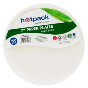 HOTPACK Paper Plate 7" 100pcs