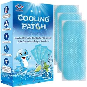 6pcs KanyeHB Cooling Gel Patches for & Adults - Soft Gel Ice SheetsCOOLING PATCH SOFT GEL SHEETSHEALTH CARE ACCESSORIES - Image 1