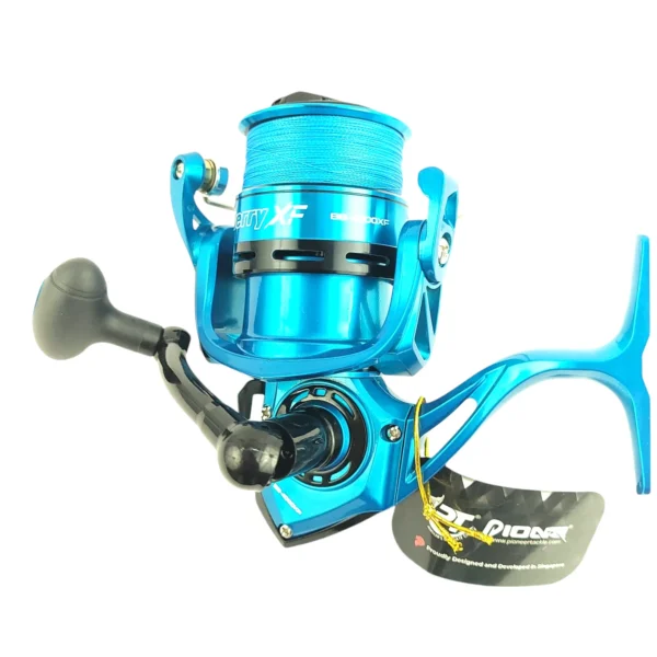 BLACK BERRY XF FISHING REEL WITH LINE BB-4000XF