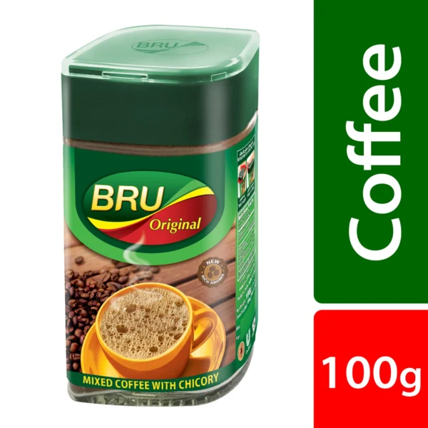 BRU INSTANT COFFE ORG 100GM