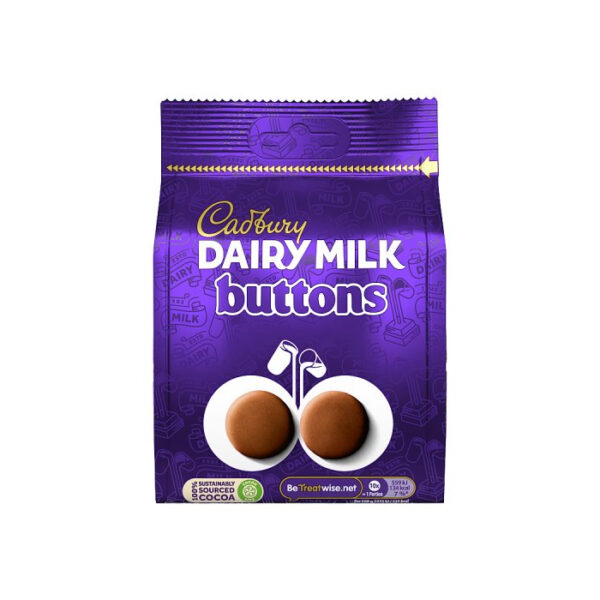 CADBURY DMILK BUTTONS 119GM