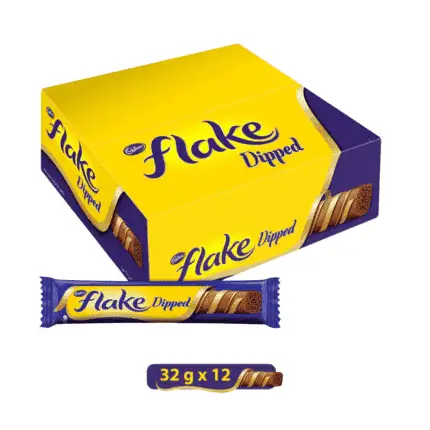CADBURY FLAKES DIPPED 12X32GM.,.,.,.,.,,