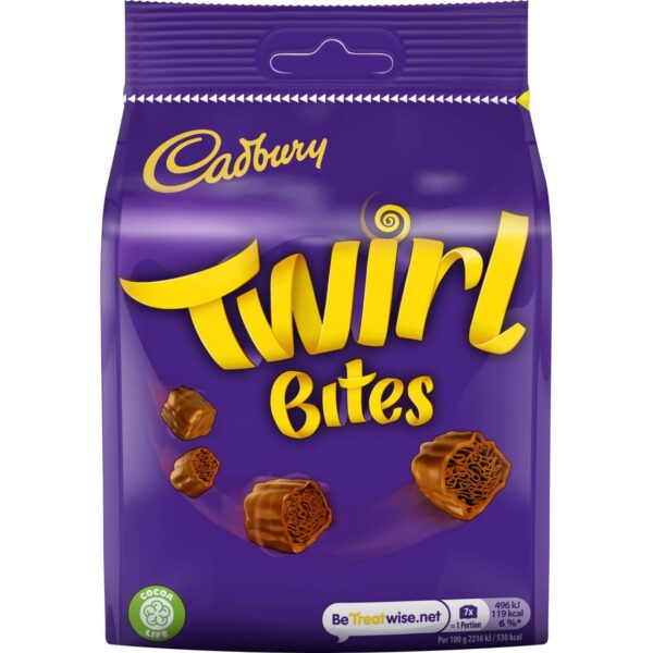 CADBURY TWIRL BITES 85GM