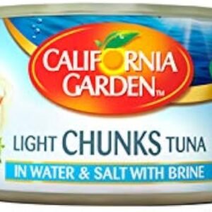 C/G CHUNKS TUNA IN WATER & SALT WITH BRINE 185GM - Image 1
