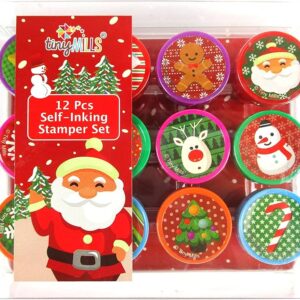 CHRISTMAS CUTE STAMPS 12PCS SET - Image 1
