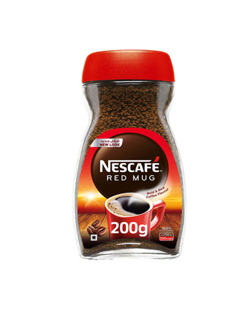 COFFEE NESCAFE RED MUG 200GM.......