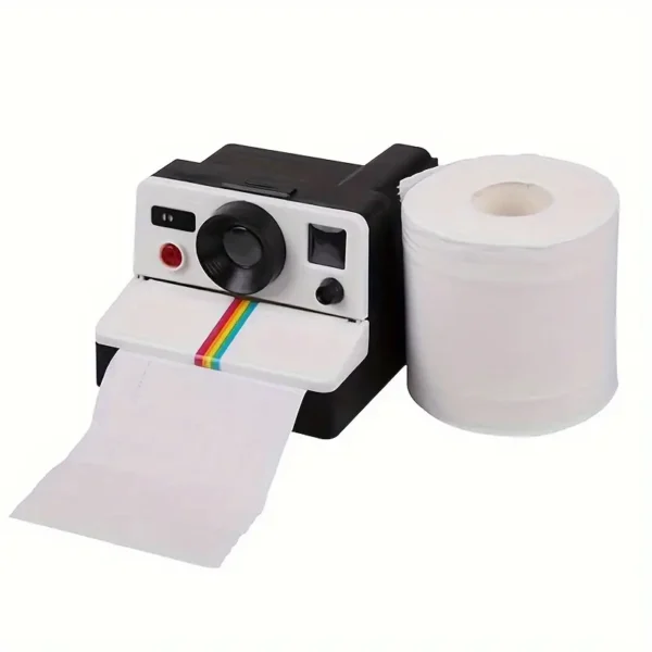 Camera Shaped Toilet Paper Holder