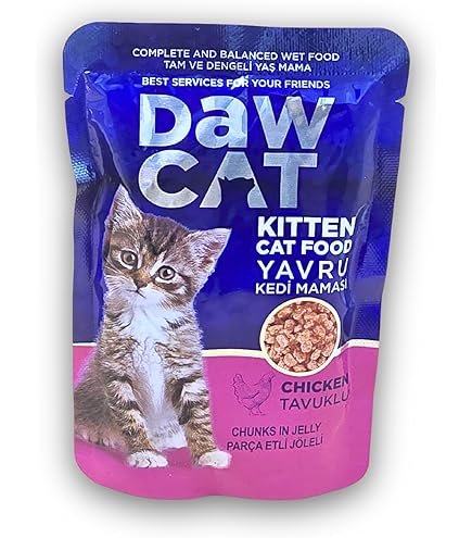 DAW CAT KITTEN CAT FOOD YAVRU CHICKEN 1KG