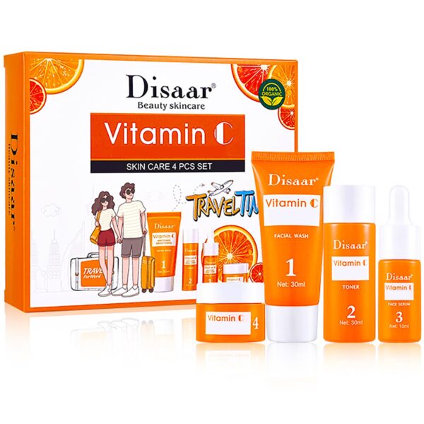 DISAAR VITAMIN C SKIN CARE 4PCS SET