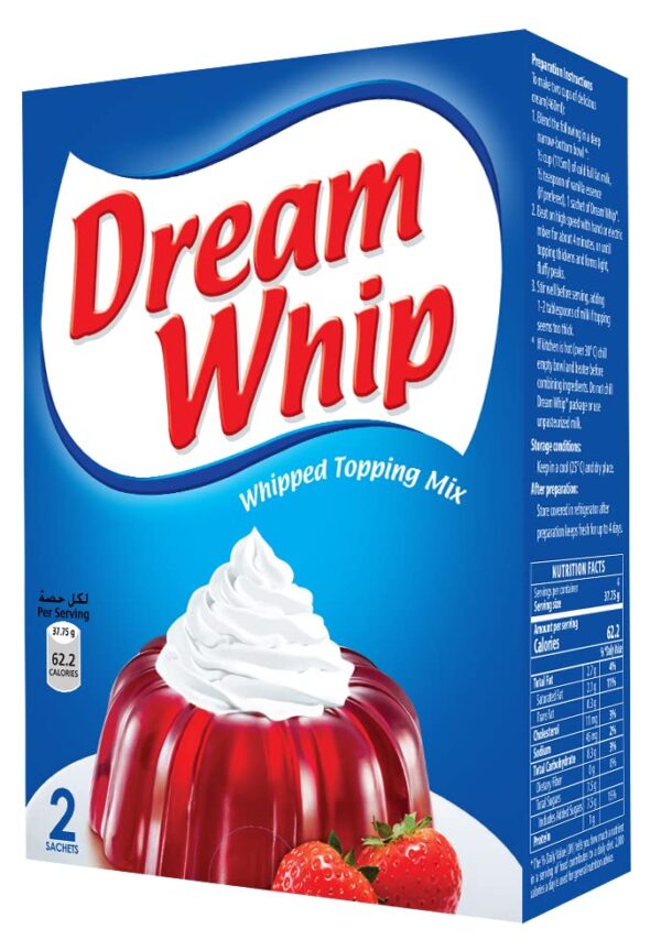 DREAM WHIP VANILLA 72GM