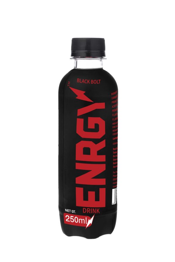 ENERGY BOTTLE BLACK
