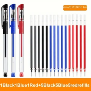 GEL PEN SET 18PCS 0.5MM MIX COLOR - Image 1