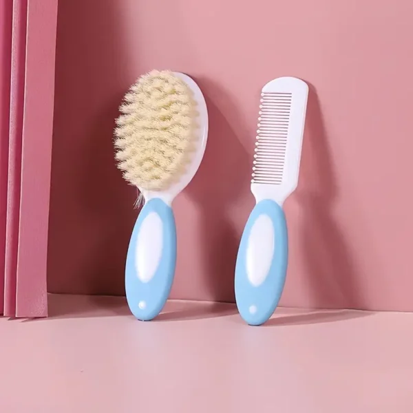 HADA BEAR BABY COMB & BRUSH SET JR-6008