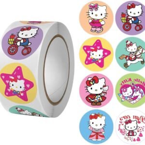 HELLO KITTY CARTOON STICKER 500PCS - Image 1