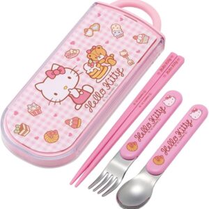 HELLO KITTY FORK & SPOON SET - Image 1