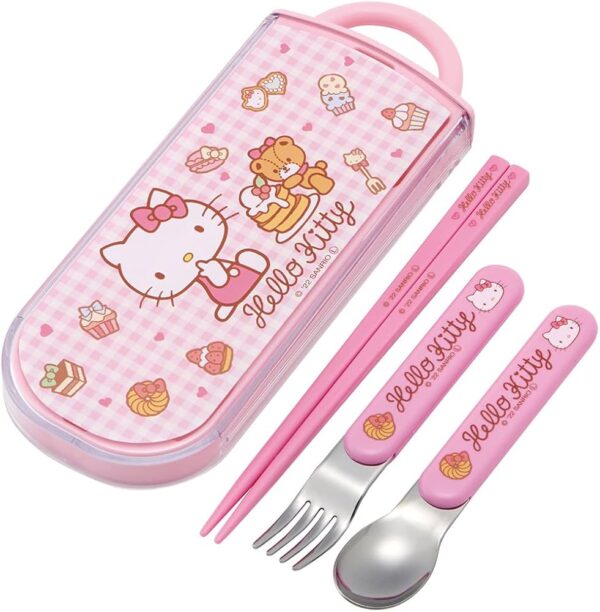 HELLO KITTY FORK & SPOON SET
