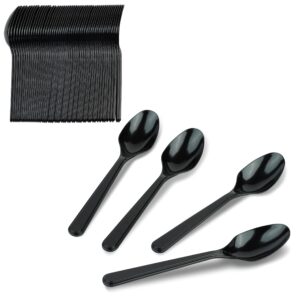 HOT PACK MEDIUM DUTY BLACK SPOON 50'S PKT - Image 1