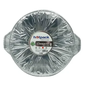 HOTPACK 25CM ALUMINIUM POT WITH HOOD 5PCS PKT - Image 1