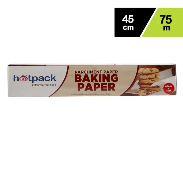 HOTPACK BAKING PAPER ROLL 45x75M