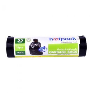 HOTPACK GARBAGE BAGS 80x110CM ROLL - Image 1