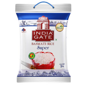 INDIA GATE BASMATHI SUPER RICE 5KG - Image 1