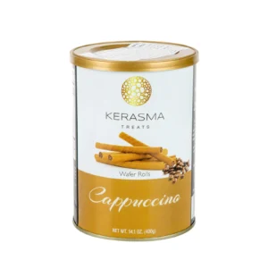 KERASMA WAFER ROLL CAPPUCCINO 400GM - Image 1