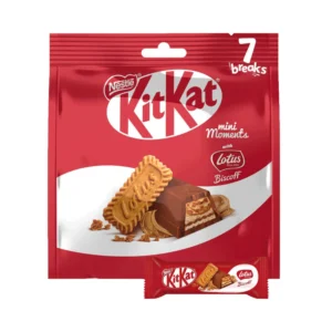 KIT KAT MINI MOMENTS LOTUS BISCOFF 116.2GM - Image 1