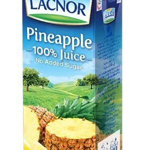 LACNOR JUICE PINEAPPLE 180ML - Image 1