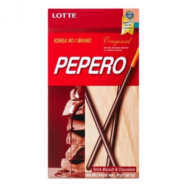 LOTTE PEPERO CHOCOLATE STICKS 47GM