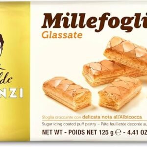 MATILDE VICENZI MILLEFOGLIE SNACK PUFF PASTRY ROLLS 125GM - Image 1