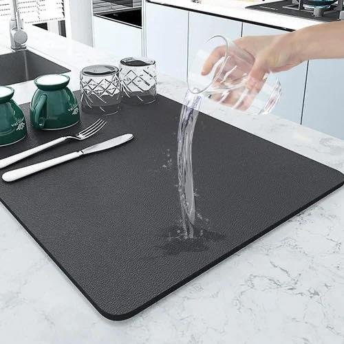 NON-SLIP RUBBER DISH DRYING MAT