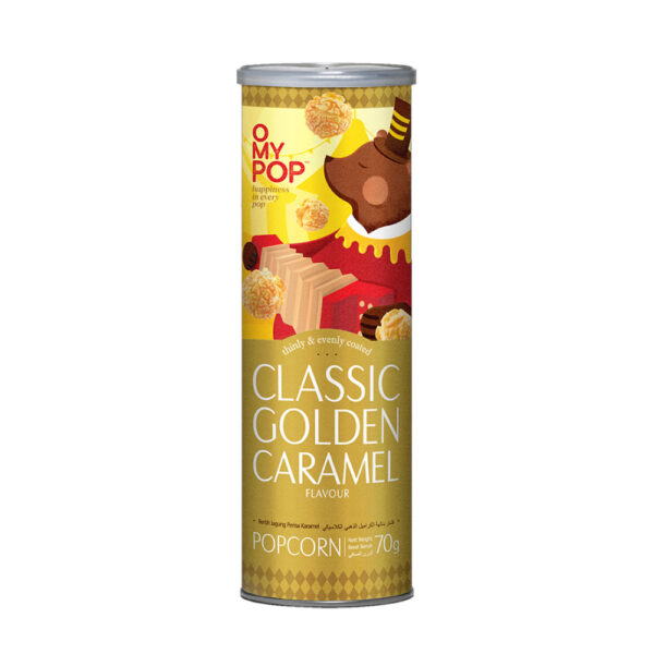 O MY POP POPCORN 70GM CAN ASSD