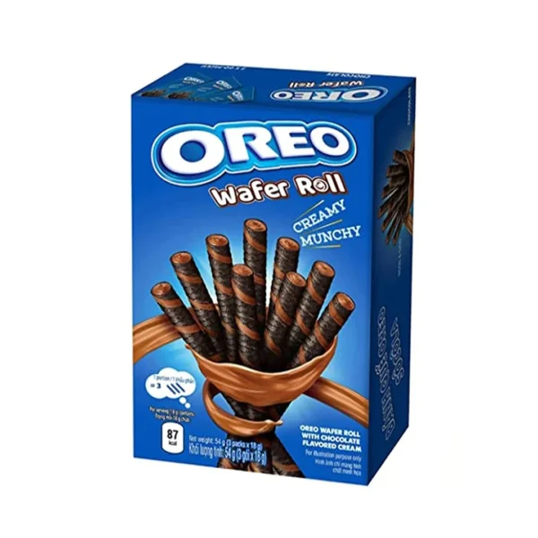 OREO WAFER ROLL WITH CHOCOLATE 54GM