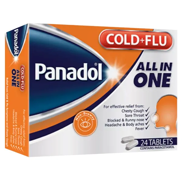PANADOL COLD&FLU ALL IN ONE 24'S