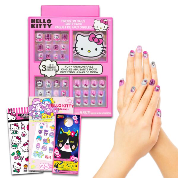 SANRIO HELLOKITTY NAIL STICKER 24PCS SET