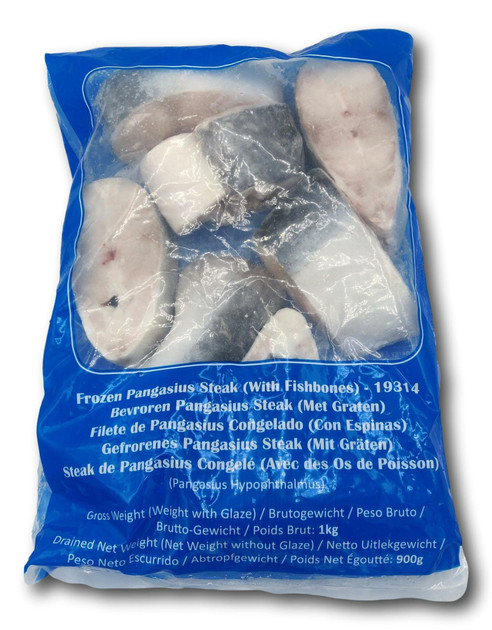SEA POWER FROZEN PANGUSH STEAK 1KG PKT